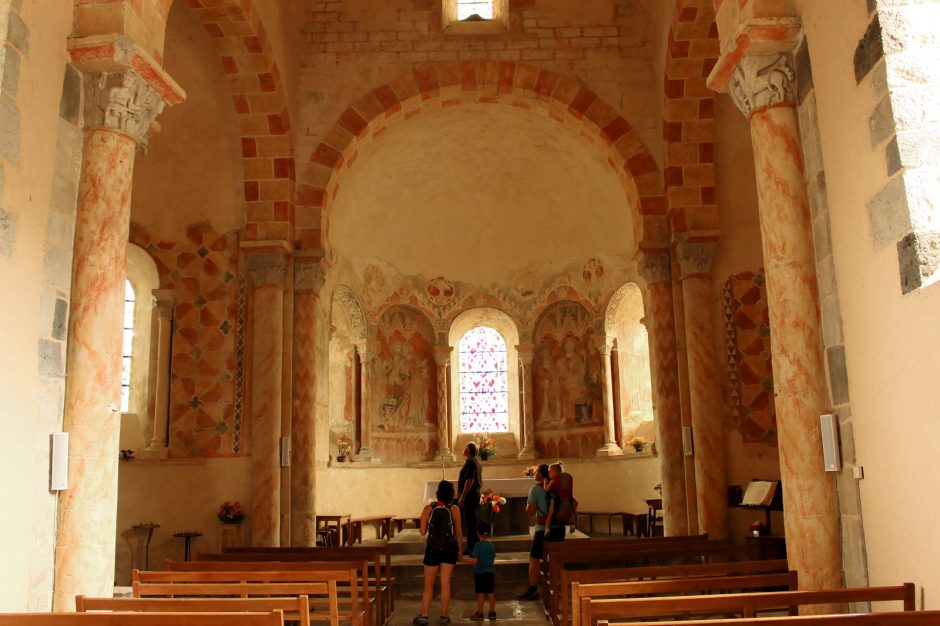 © Fresques médiévales église de Montfermy - OT Combrailles