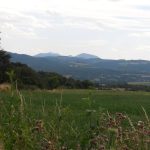 Randonnée Tableix - vue sur la Chaîne des Puys