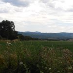 Randonnée Tableix - vue sur la Chaîne des Puys