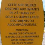 © Aire de jeux - Pontaumur - OT Combrailles Auvergne