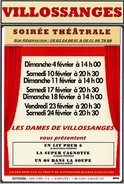 © Théâtre - Association Les Dames de Villossanges