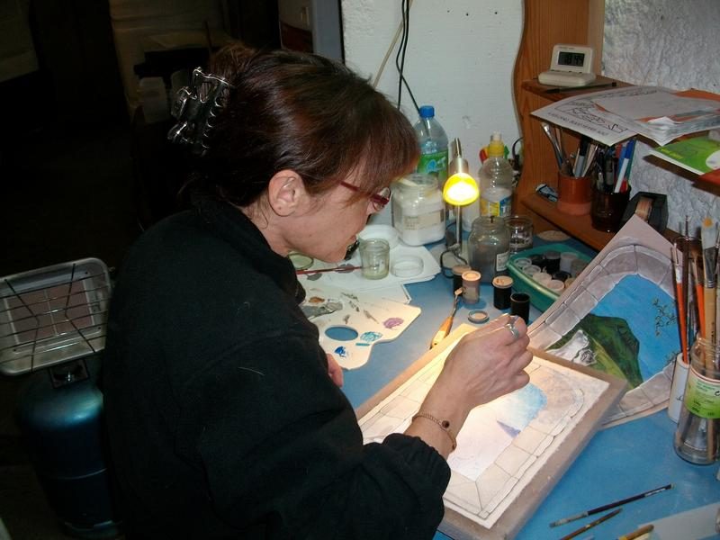 © Atelier expo-vente de lave émaillée - Chevrier Corinne