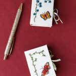 © Mini albums couverture brodée - Camille Serre Breudaira