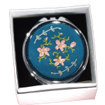 © Miroir broderie au ruban - Camille Serre Breudaira