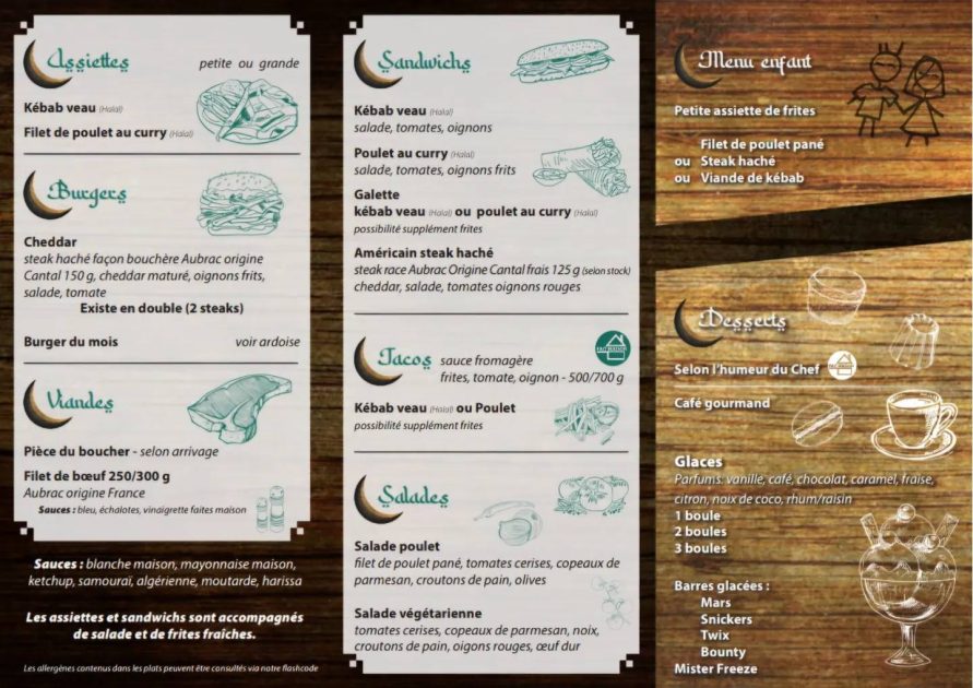 © Bar restaurant kebab le Selena_Les Ancizes-Comps - Le Selena