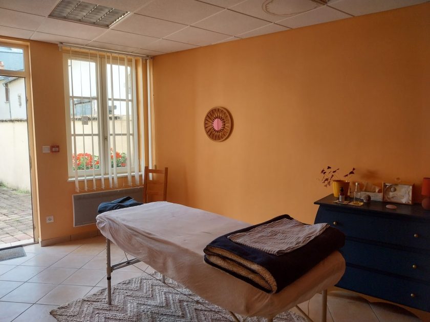 © Sur table de massage - Marie Combeaud