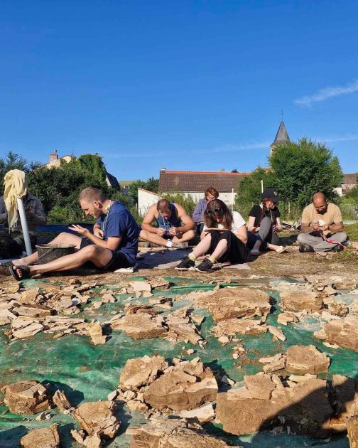 © Initiation battée et fouilles paléontologiques PaléOvergne Wolframines - PaléOvergne
