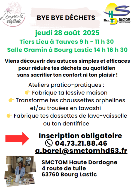 © Bye bye déchets_Bourg-Lastic - SMCTOM de la haute Dordogne