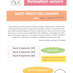 © Relaxation sonore_Saint-Priest-des-Champs - CLIC