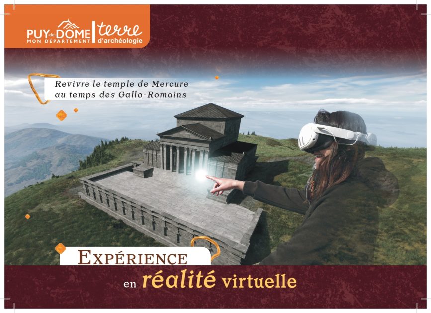 © Festival Connexions 2025 - Animation Revivre le temple de Mercure au temps des Gallo-Romains_Combronde - CD63