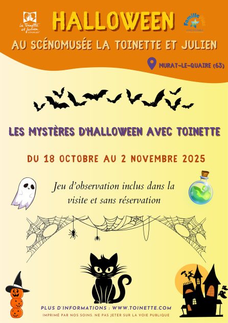 © Halloween musée de la toinette - Dr Office de tourisme du Sancy