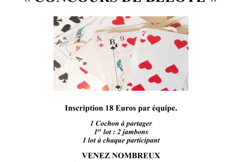 Concours de belote