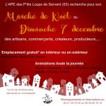 © Marché de Noël_Servant - Association Les petits loups de Servant