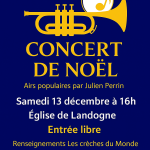 © Concert de Noël Landogne - Julien Perrin