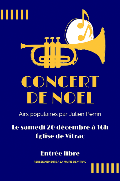 © Concert de Noël Vitrac - Julien Perrin