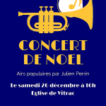 © Concert de Noël Vitrac - Julien Perrin