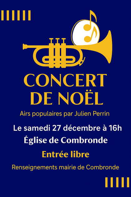 © Concert de Noël Combronde - Perrien Julien