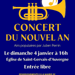 © Concert du Nouvel An Saint-Gervais-d'Auvergne - Perrien Julien