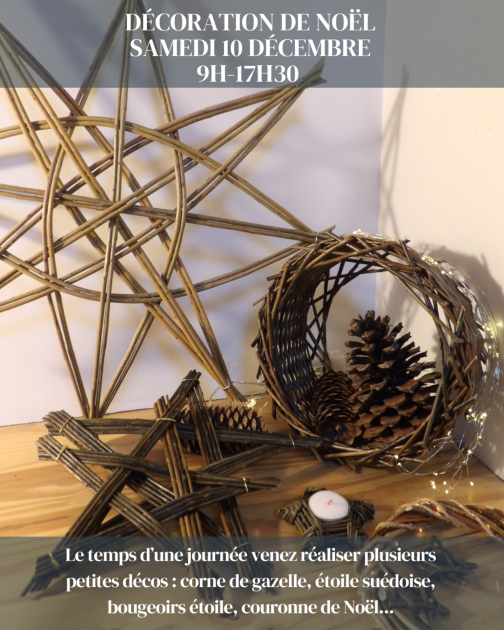 © Décoration de Noël - Atelier Dioica