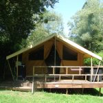 © tente classique - camping saint gal