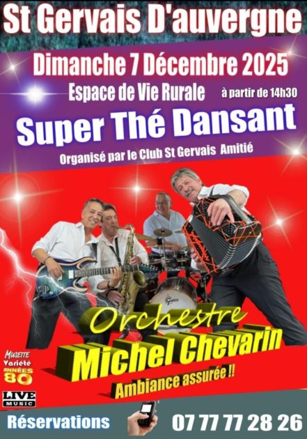 © Thé dansant_Saint-Gervais-d'Auvergne - St Gervais amitie