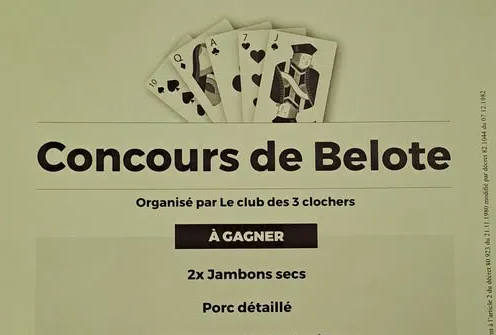 Concours de belote