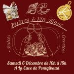 © Dégustation huîtres et vin blanc_Pontgibaud - Au Grain Volcani'k