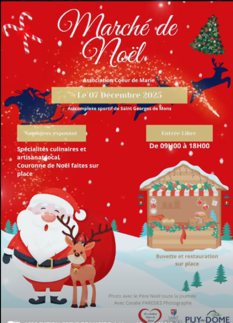 © Marché de Noël_Saint-Georges-de-Mons - Association coeur de Marie