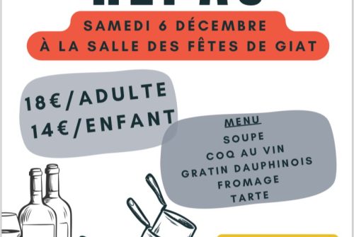 Repas au profit du Téléthon