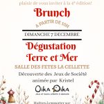 © Brunch - Dégustation Terre & Mer La Cellette - APE Pionsat