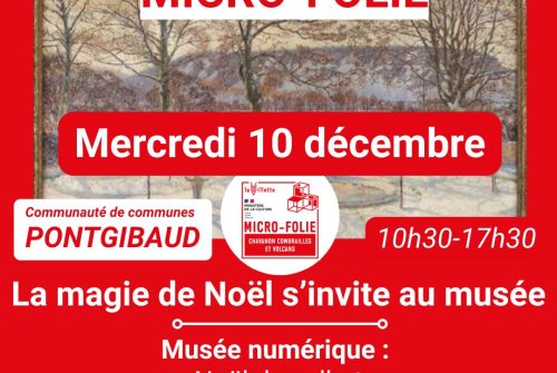 La magie de Noël s’invite au musée Micro-Folie