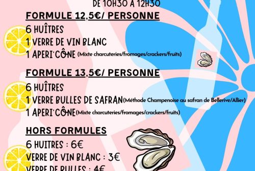 Buchailles - Matinées des huîtres