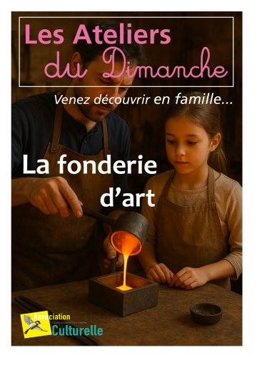 © Atelier du Dimanche "La fonderie d'art" - asso.culturel.charbo@gmail.com