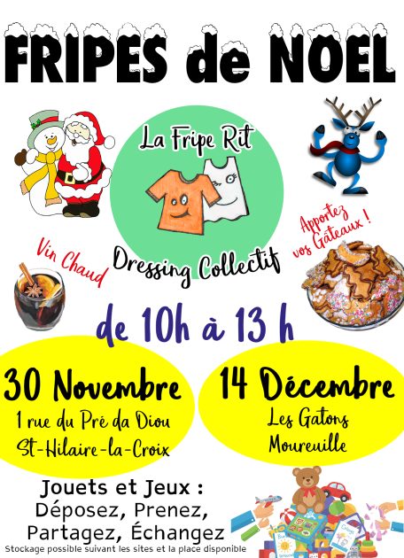 © Fripes de Noël_Saint-Hilaire-la-Croix - La Fripe Rit collectif