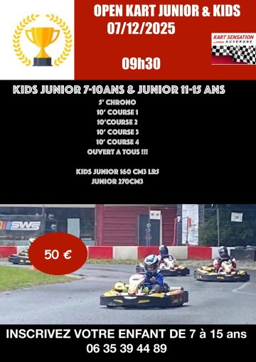 © Open Kart Maser, junior et kids_Bourg-Lastic - Kart Sensations