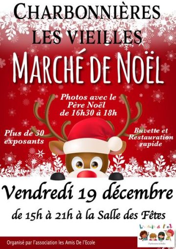 © Marché de Noël_Charbonnières-les-Vieilles - Association Les Amis de l'Ecole