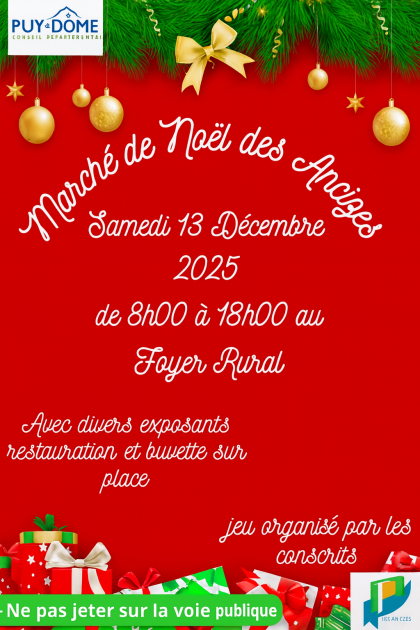 Marché de Noël_Les Ancizes-Comps