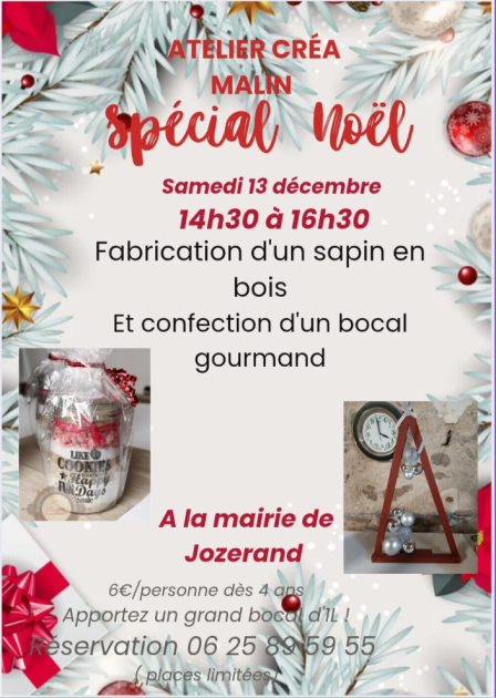 Atelier créa malin_Jozerand