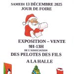 © Expo vente Des pelotes des fils lors de la foire de Giat - Association Des pelotes des fils