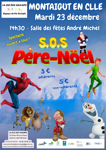 © Spectacle SOS Pere Noël - LaClédesChamps