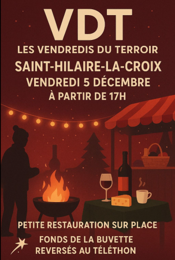 Marché de produits locaux - Les vendredis du terroir_Saint-Hilaire-la-Croix