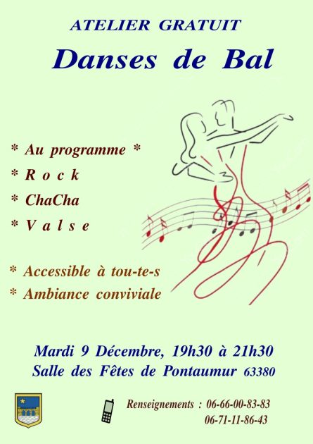 © Un atelier découverte aux danses de bal - c