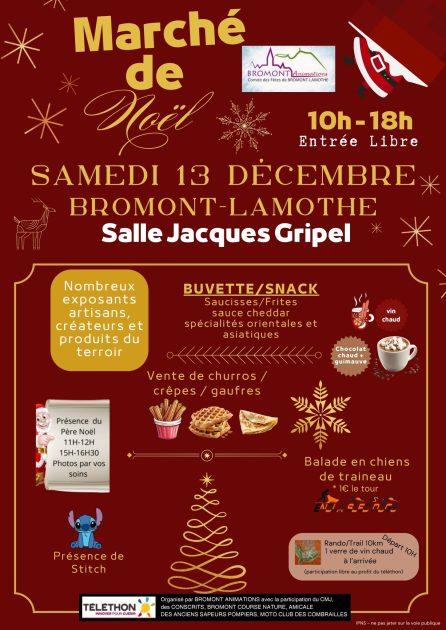 Marché de Noël_Bromont-Lamothe