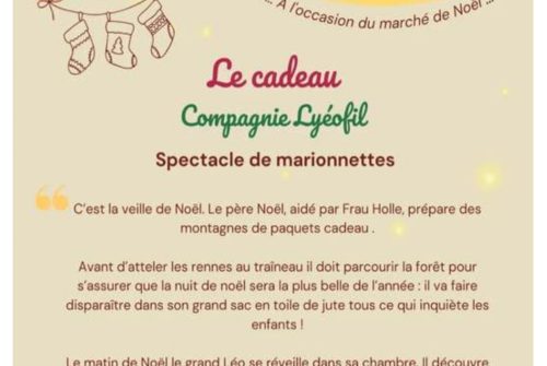 Spectacle marionnettes - Le cadeau