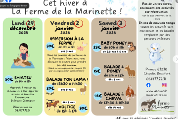 © Voltige_Chapdes-Beaufort - La Ferme de la Marinette