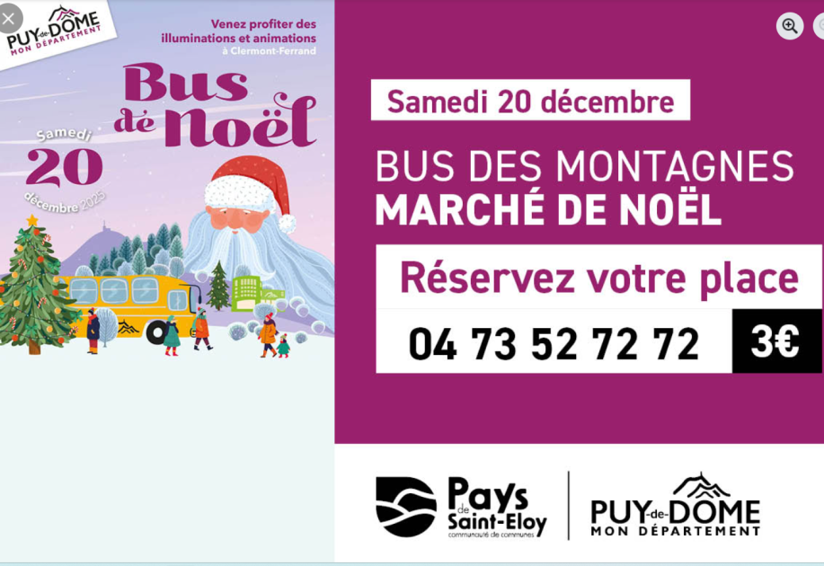 © Bus de Noël_Saint-Éloy-les-Mines - Pays de Saint Eloy les mines