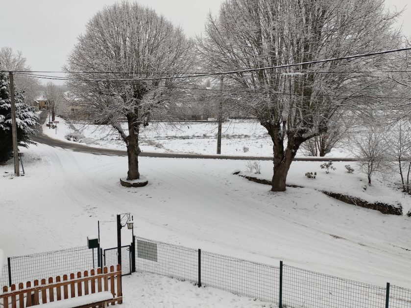 © Hiver, Gîte Les Eylauds Pionsat - Lesley