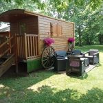 © Roulotte 3 couchages - Espaignet