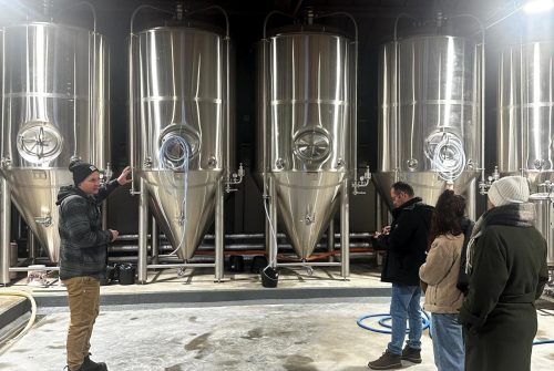 Visite commentée de la brasserie