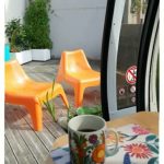 © LA STATION 710 - Les Ancizes-Comps - Vous prendrez bien un petit café dans la télécabine ? - Perrier C